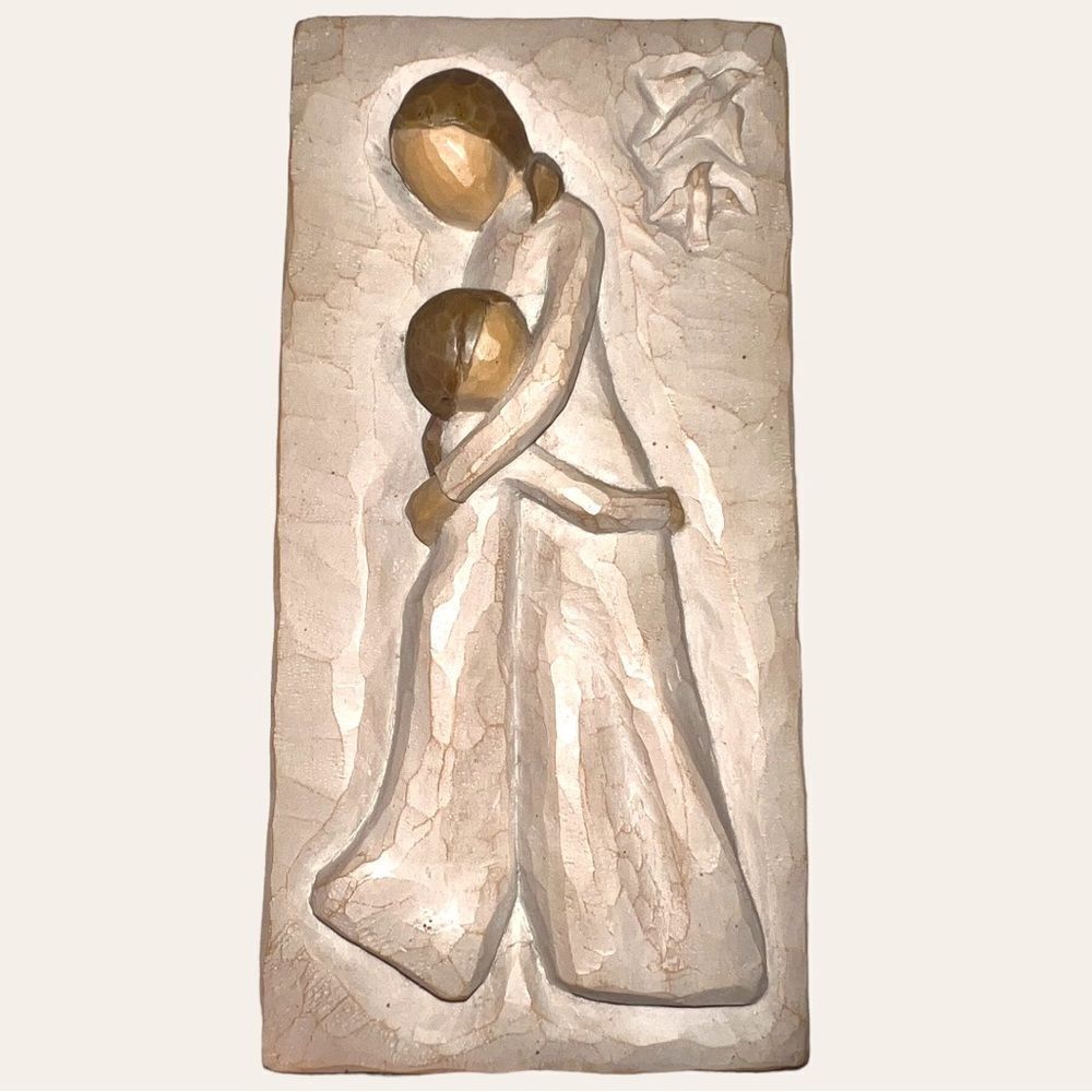 Willow tree vintage mother/daughter wall hanger.